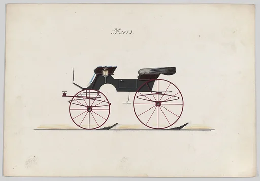 Design for 2 seat Phaeton, no. 3033