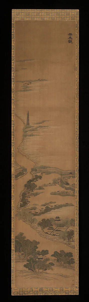 清 緙絲乾隆南巡宮苑圖|Scenic Sites in the Qianlong Emperor’s Southern Inspection Tour — Unknown