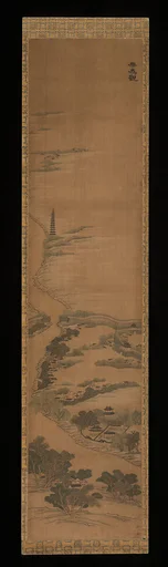 清 緙絲乾隆南巡宮苑圖|Scenic Sites in the Qianlong Emperor’s Southern Inspection Tour