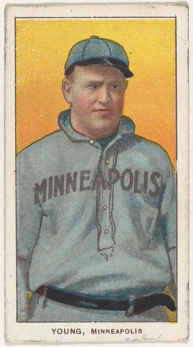 Young, Minneapolis, American Association, from the White Border series (T206) for the American Tobacco Company — American Tobacco Company