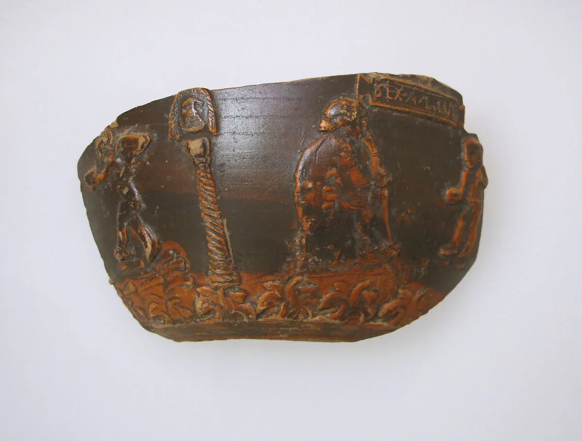 Terracotta bowl fragment — Unknown