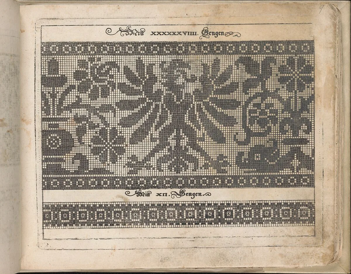 Schön Neues Modelbuch (Page 14 recto) — Johann Sibmacher|Balthasar Caymox