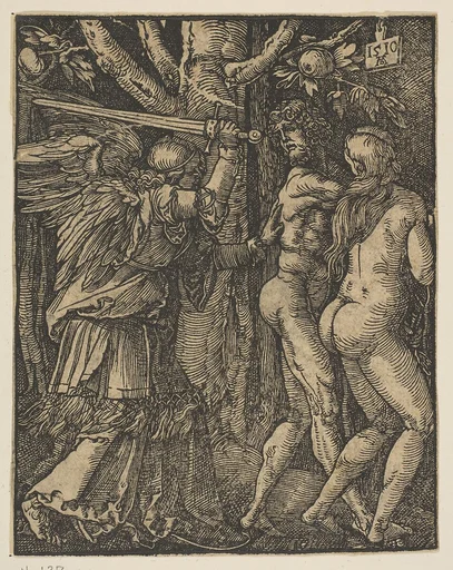 Expulsion from Paradise, from the Small Passion, copy