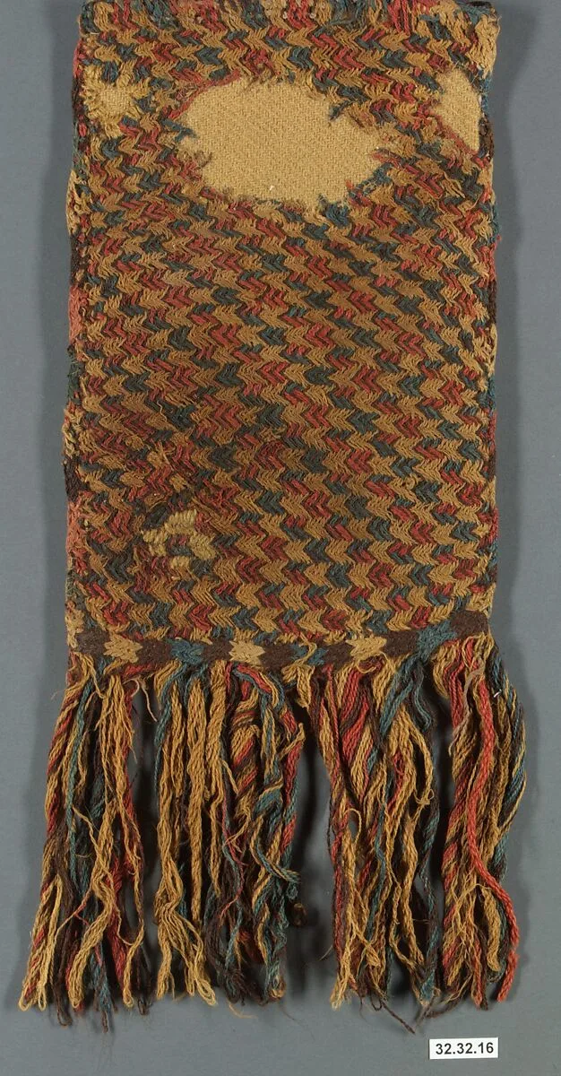 Fringed Bag — Unknown