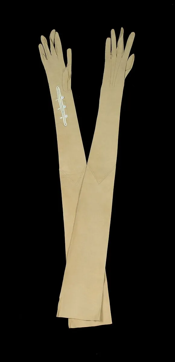 Evening gloves — Bon Marché