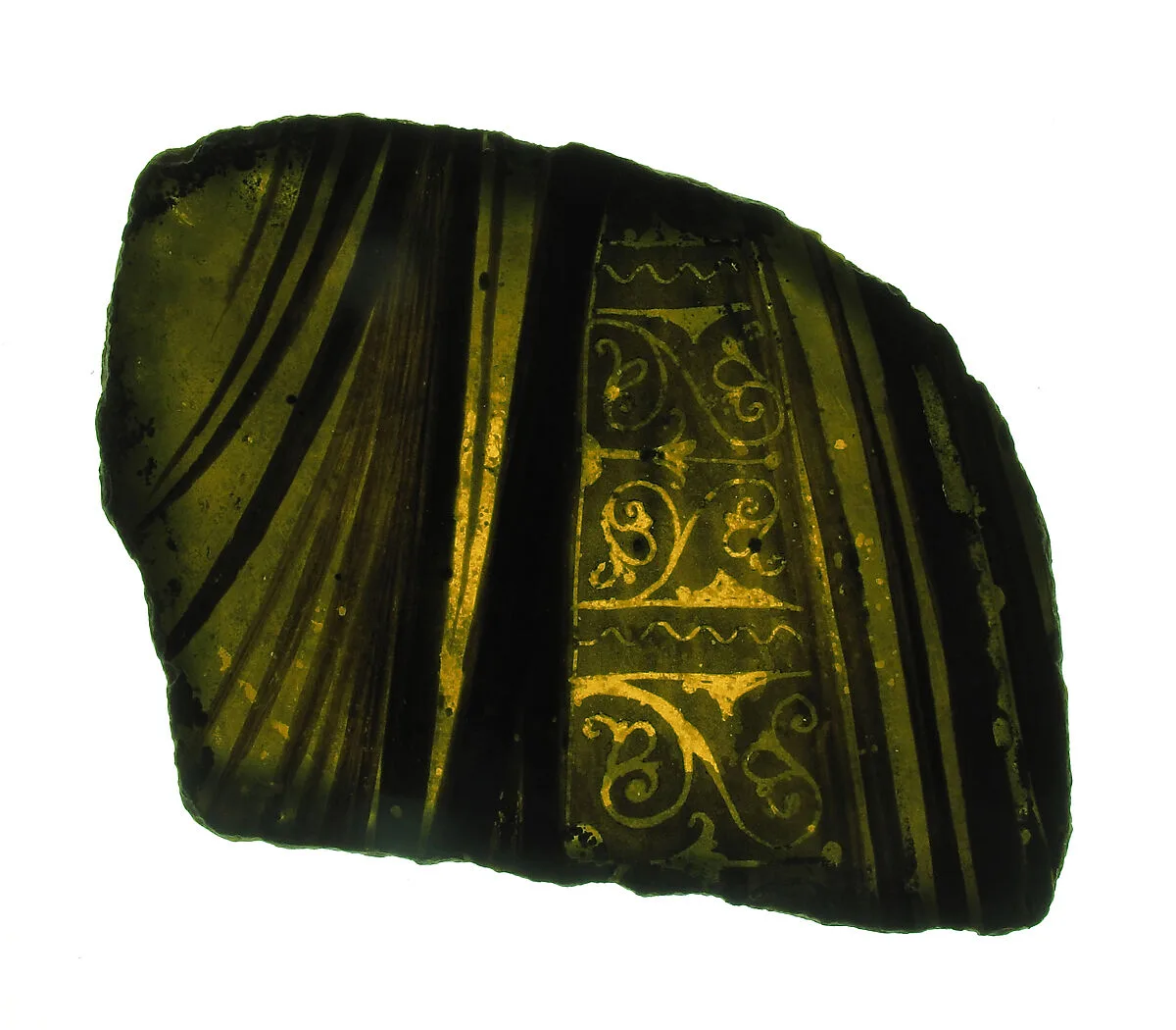 Glass Fragment — Unknown
