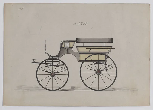 Design for Omnibus or Wagonette, no. 3963
