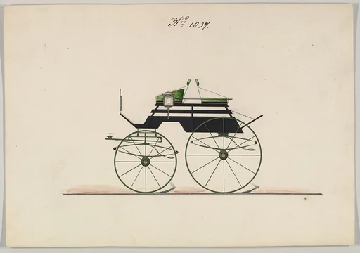 Design for Unclassified Carriage, no. 1037