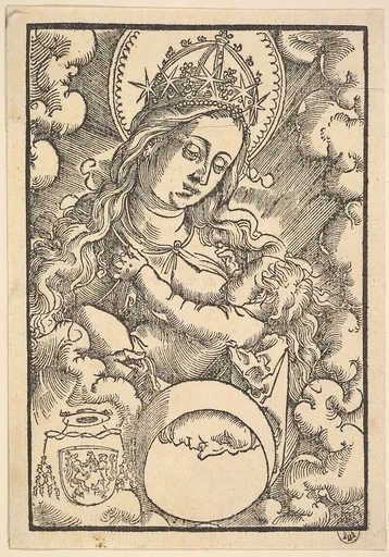 Madonna Lactans, from Enchiridon poeticum