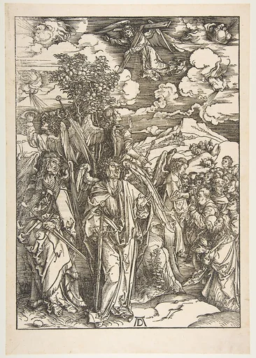 The Four Angels Holding the Winds, from "The Apocalypse"
