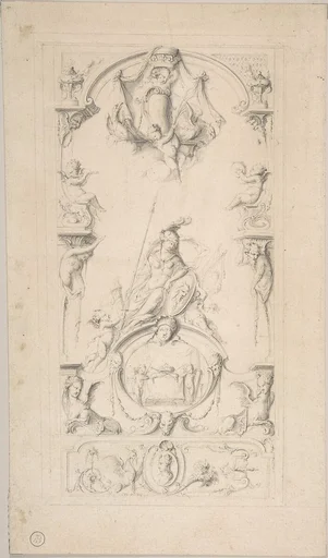 Study for an Ornamental Panel
