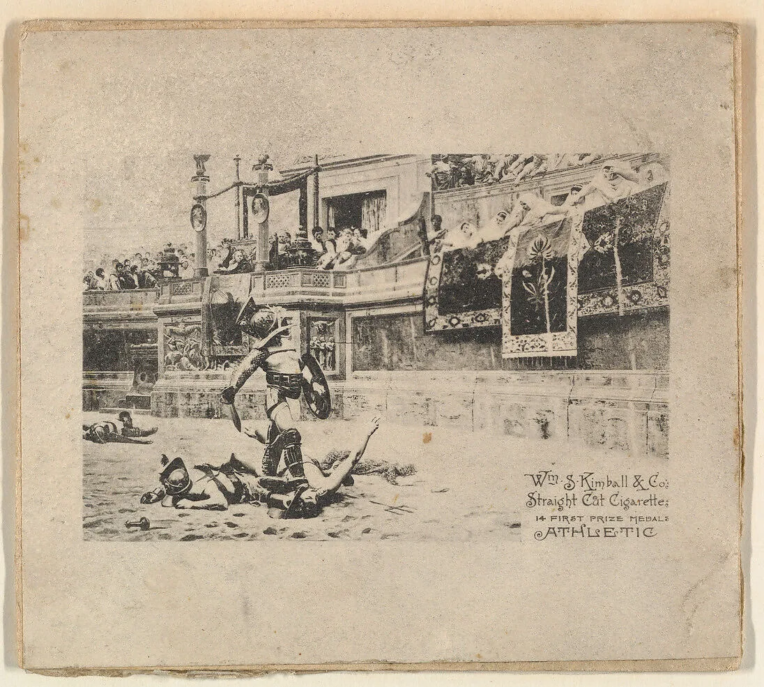 Athletic, from the Sports and Art Subjects series (N197) issued by Wm. S. Kimball & Co. — William S. Kimball & Company