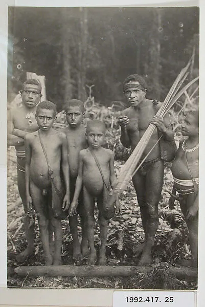 Pygmies from the Mt. Goliath Region, Indonesia — Unknown