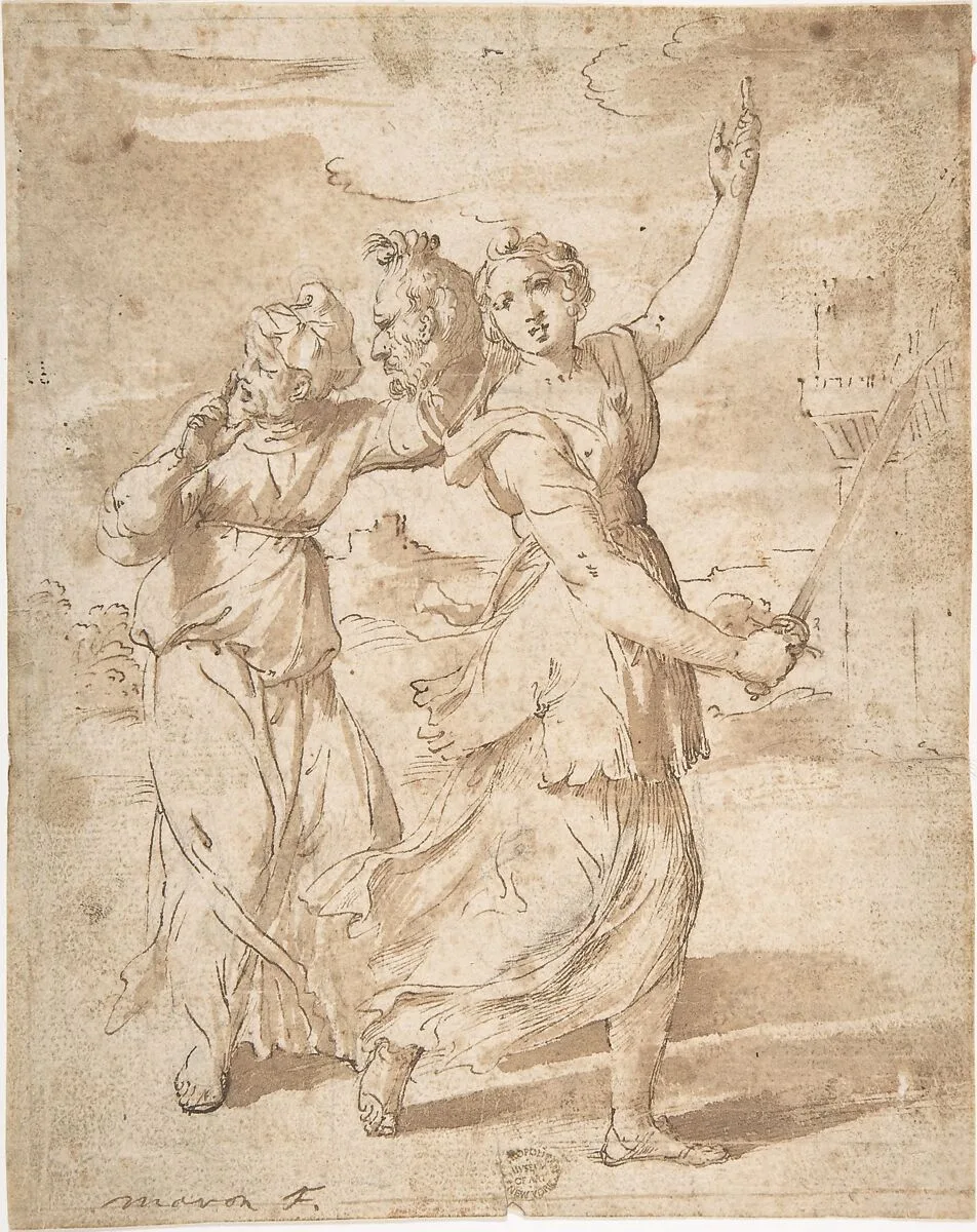 Judith with the Head of Holofernes — Anton von Maron