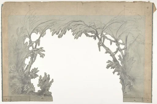 Design for a Stage Set at the Opéra, Paris