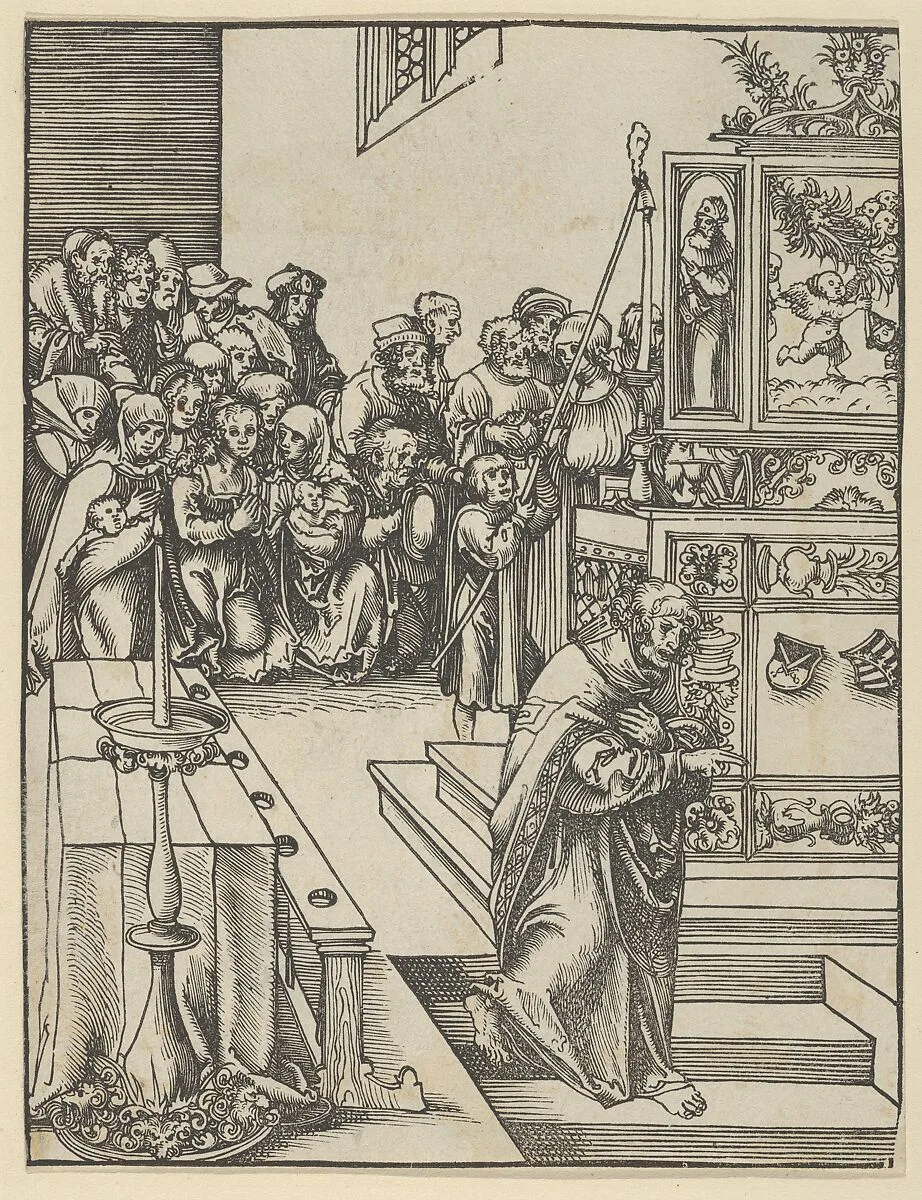 John from the Martyrdom of the Twelve Apostles — Lucas Cranach the Elder
