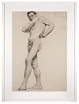 Standing Male Nude (Louis Fischer) — John Flanagan