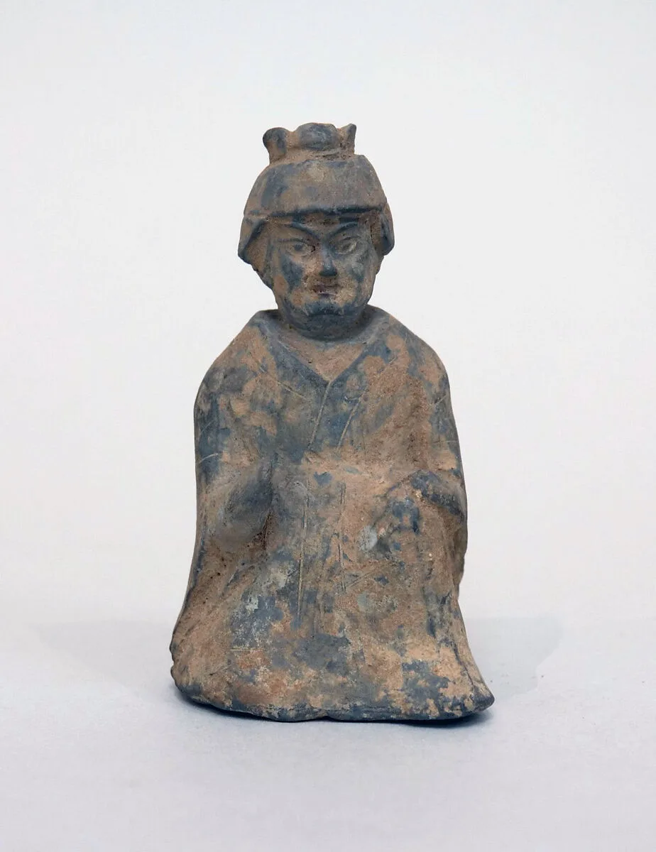 北魏 陶俑|Figure of a seated man — Unknown