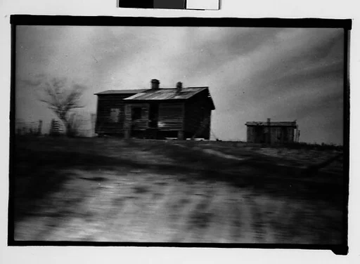 [Wooden House, From Moving Automobile, Macon, Georgia]