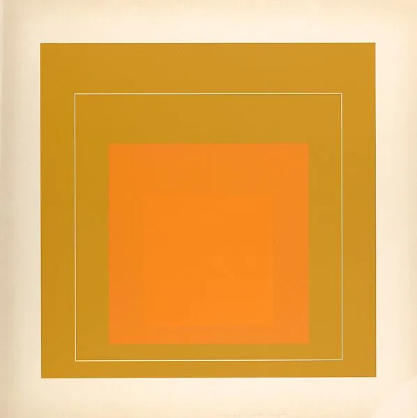 Proof for White Line Square series — Josef Albers|Gemini G.E.L.|Kenneth E. Tyler