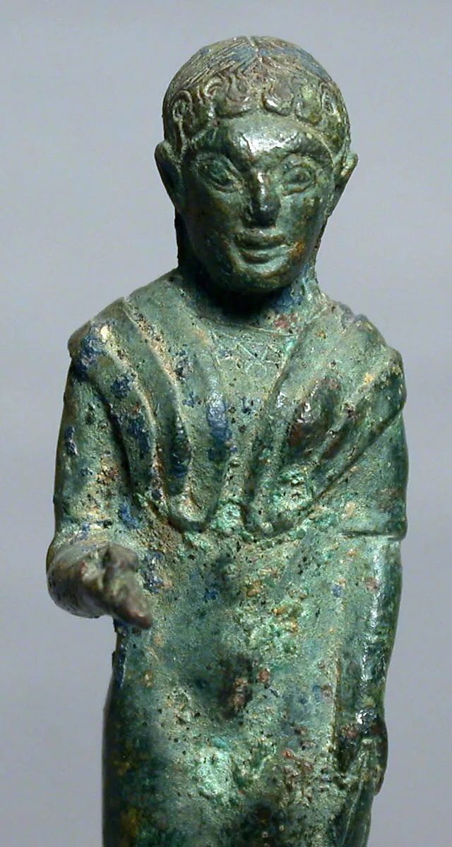 Bronze statuette of a kore — Unknown