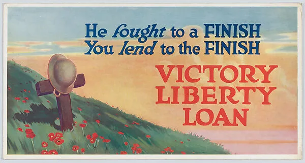He fought to a finish — Anonymous, American, 20th century