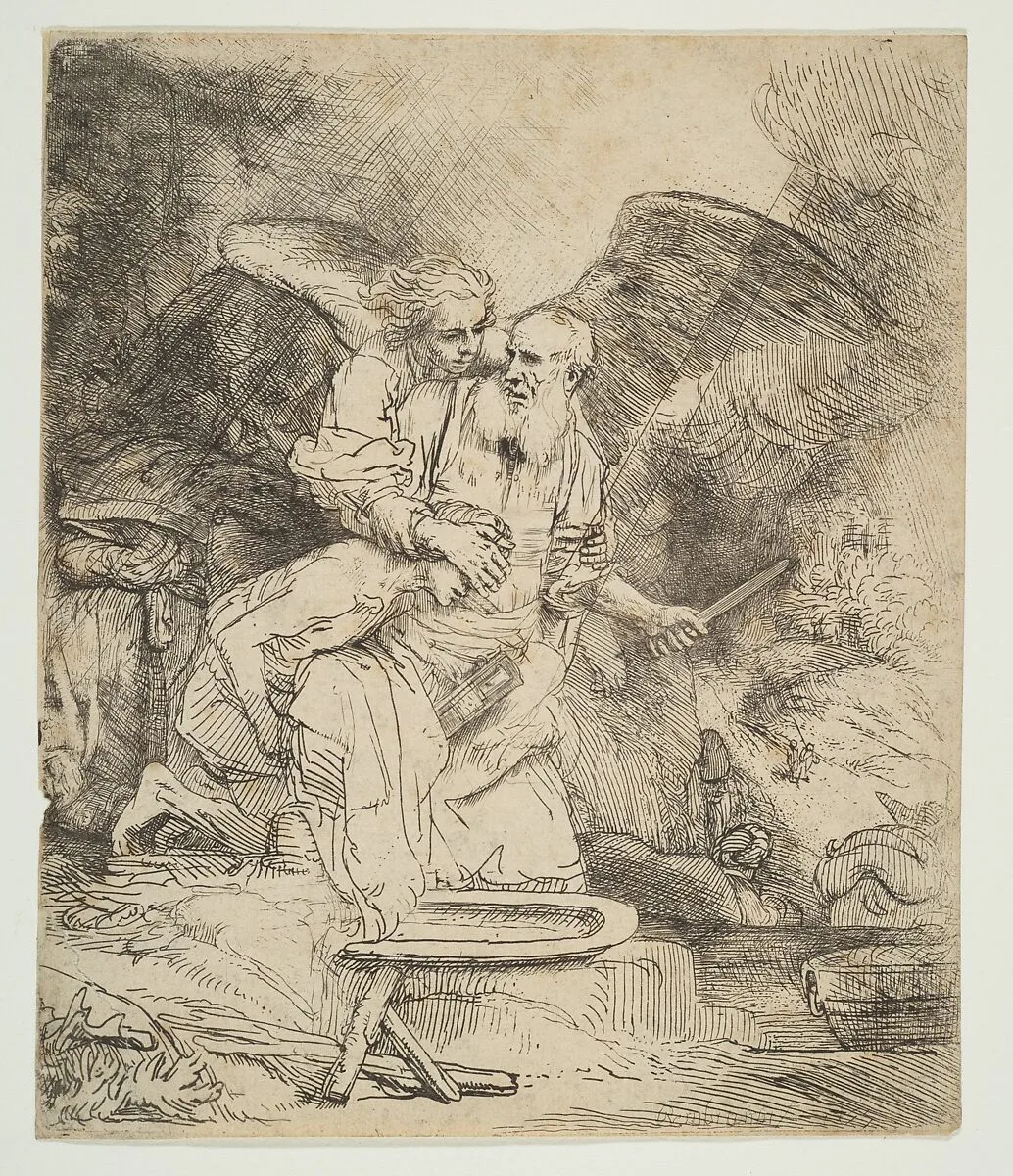 Abraham's Sacrifice — Rembrandt (Rembrandt van Rijn)