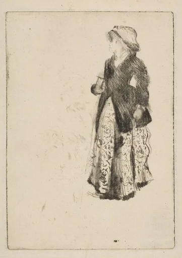 The Actress Ellen Andrée