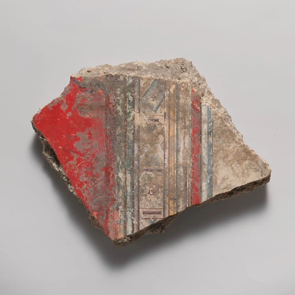 Wall painting fragment — Unknown