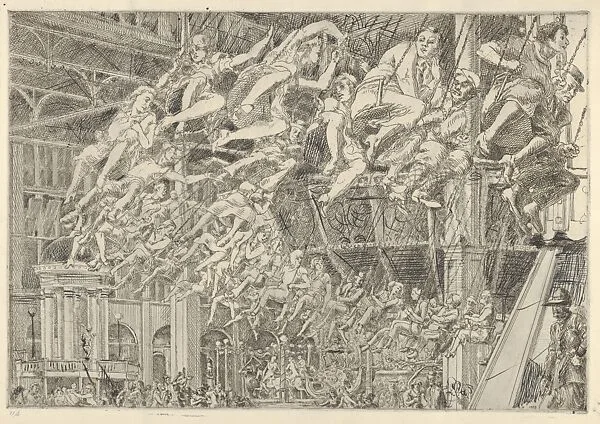 Steeplechase Swings — Reginald Marsh