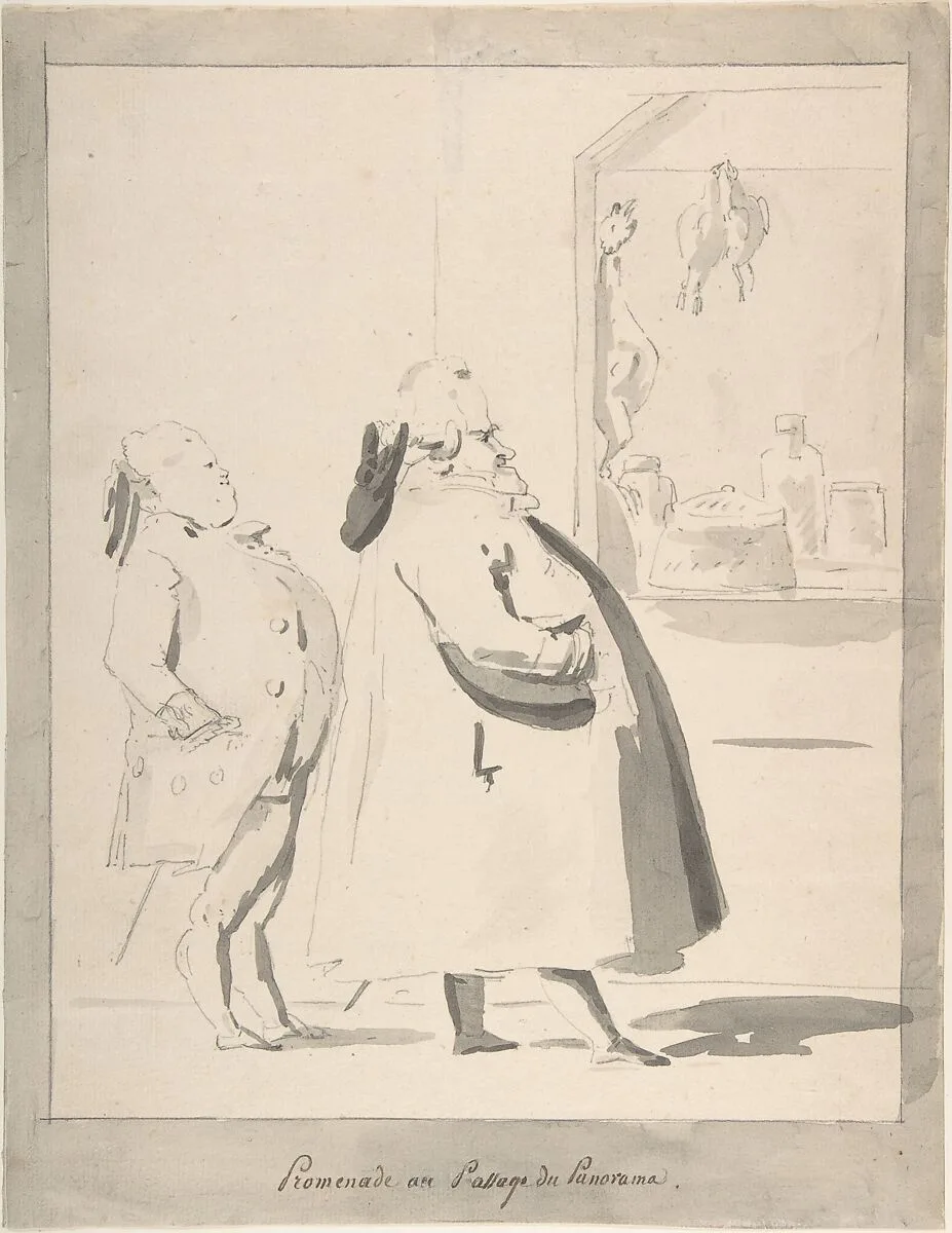 Caricature — Anonymous, French, 18th century