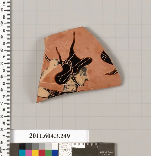 Terracotta fragment of a neck-amphora (jar)