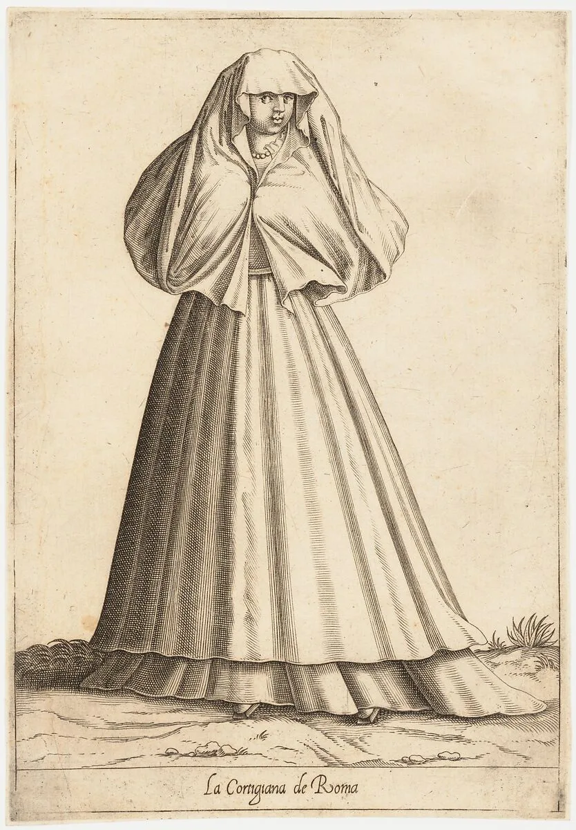 La Cortigiana de Roma (Courtesan) — Pietro Bertelli