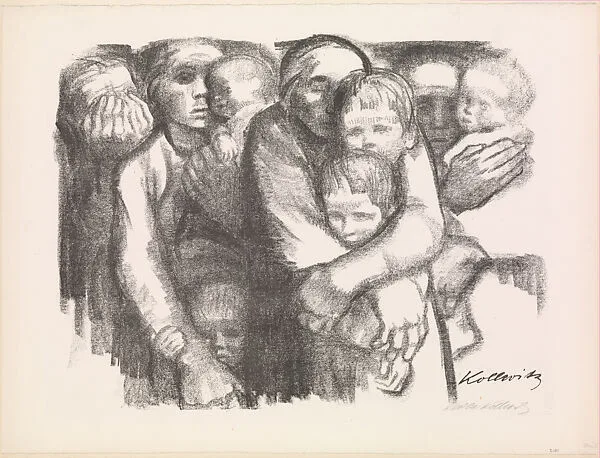 Mothers — Emil Richter, Dresden|Käthe Kollwitz
