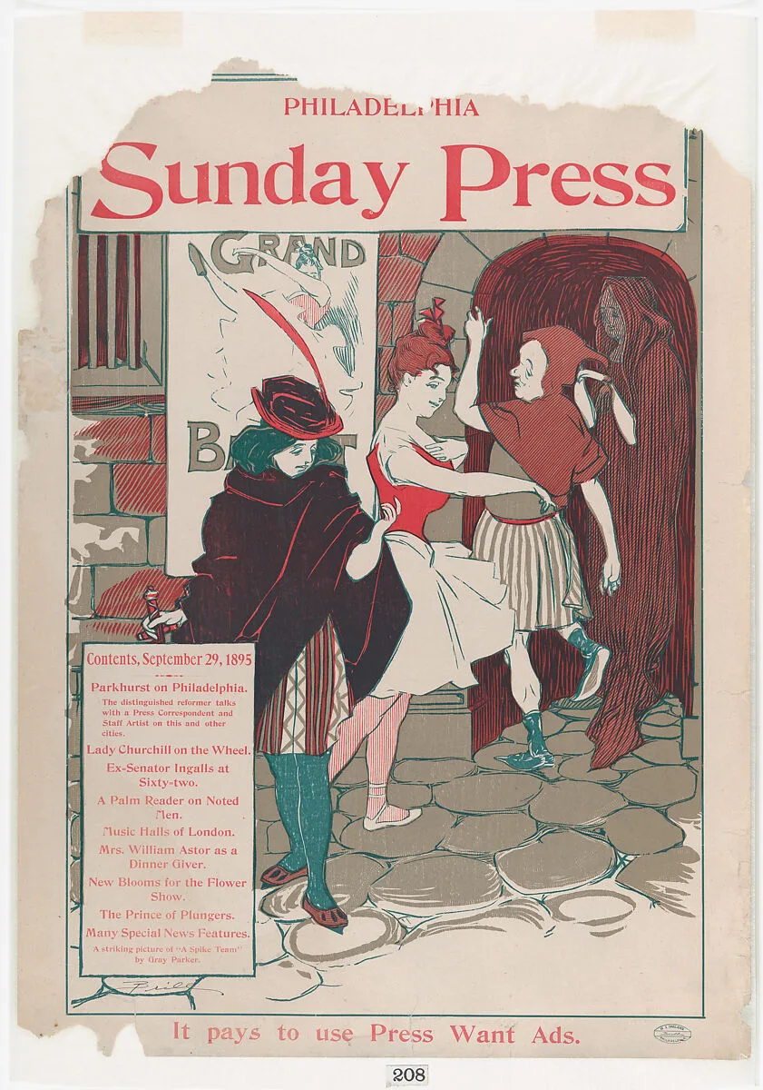 Philadelphia Sunday Press: September 29th — George Reiter Brill