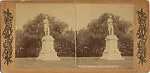 [2 Stereographic Views of Hamilton Statue, Central Park, New York]
