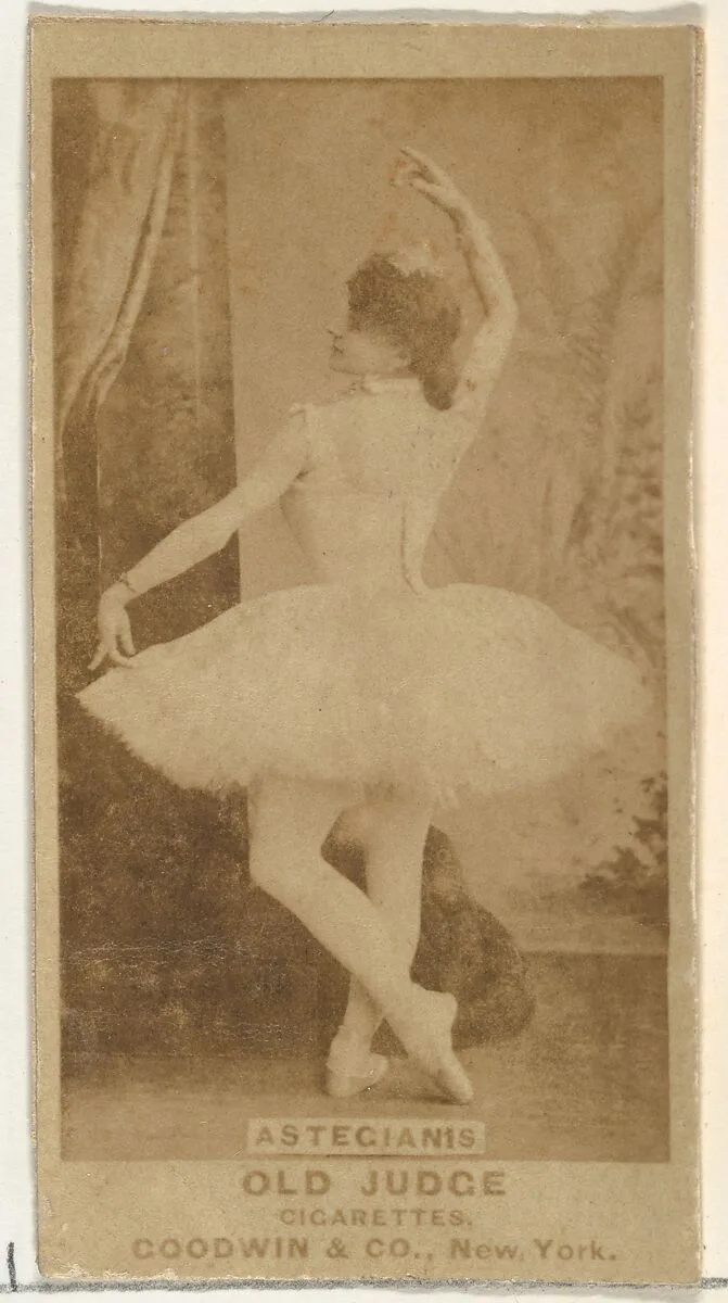 Astegianis, from the Actors and Actresses series (N171) for Old Judge Cigarettes — Goodwin & Company