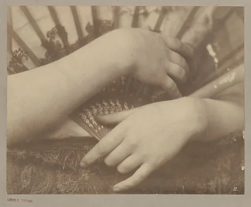 [Hands with Fan]