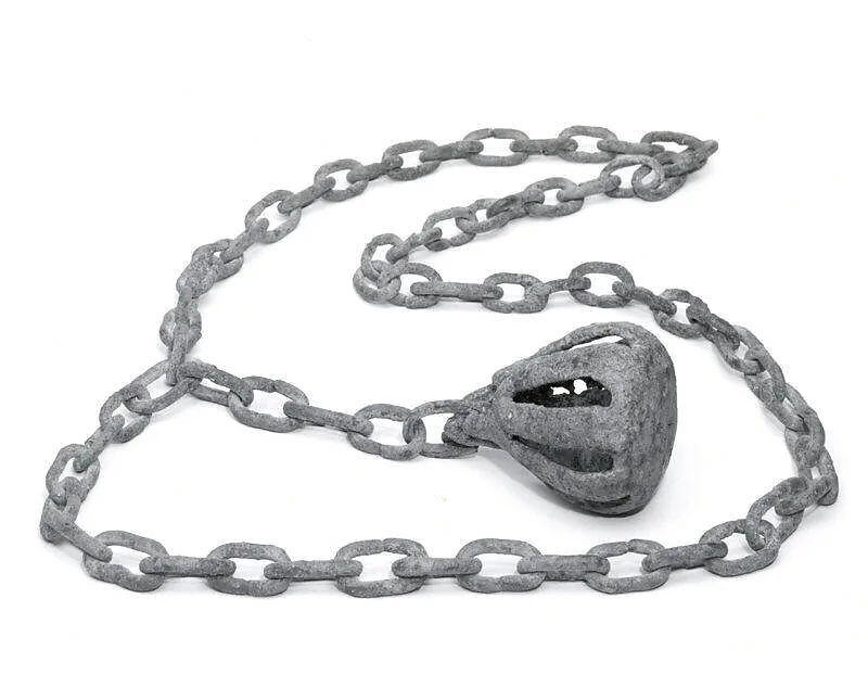 Bell with chain and ring — Unknown