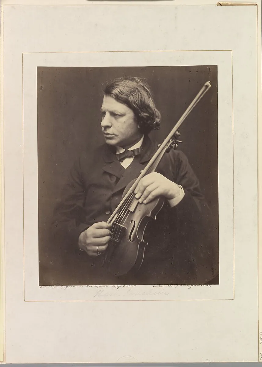 Herr Joachim — Julia Margaret Cameron