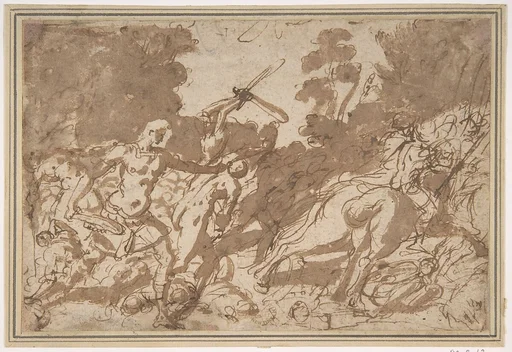 Battle Scene (Samson Slaying the Philistines?)