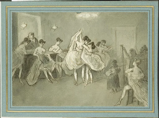 Women Dancing in a Brothel