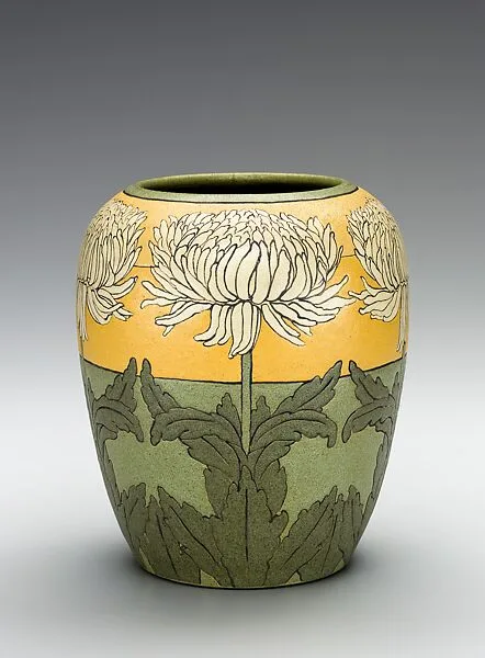 Vase — Edith Brown|Saturday Evening Girls|Ida Goldstein|Paul Revere Pottery