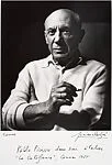 Portrait de Picasso à la cigarette, Cannes
