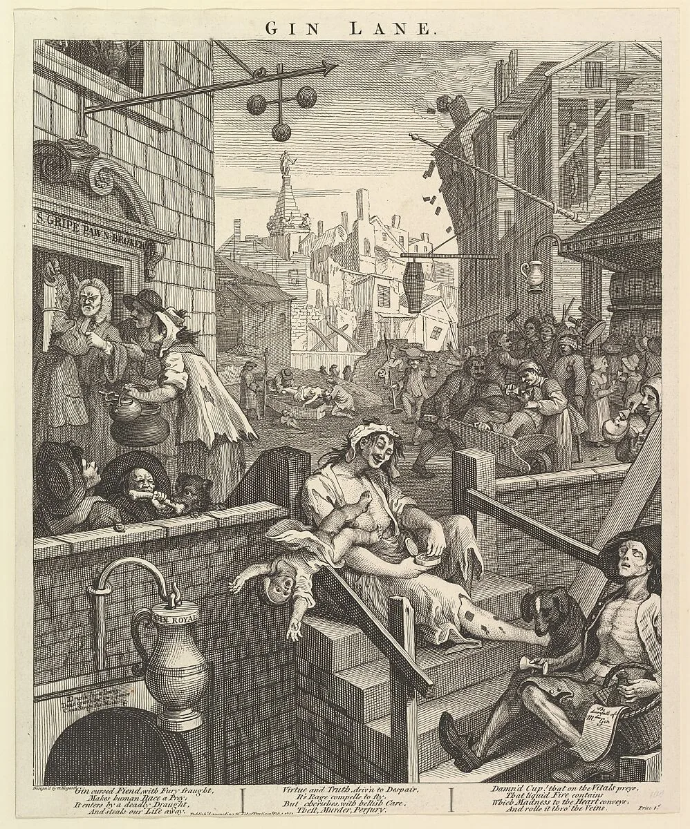 Gin Lane — William Hogarth
