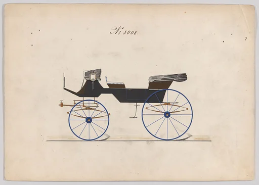 Design for 6 seat Phaeton, no. 3008