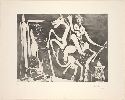 Painter and Model, from 347 Suite