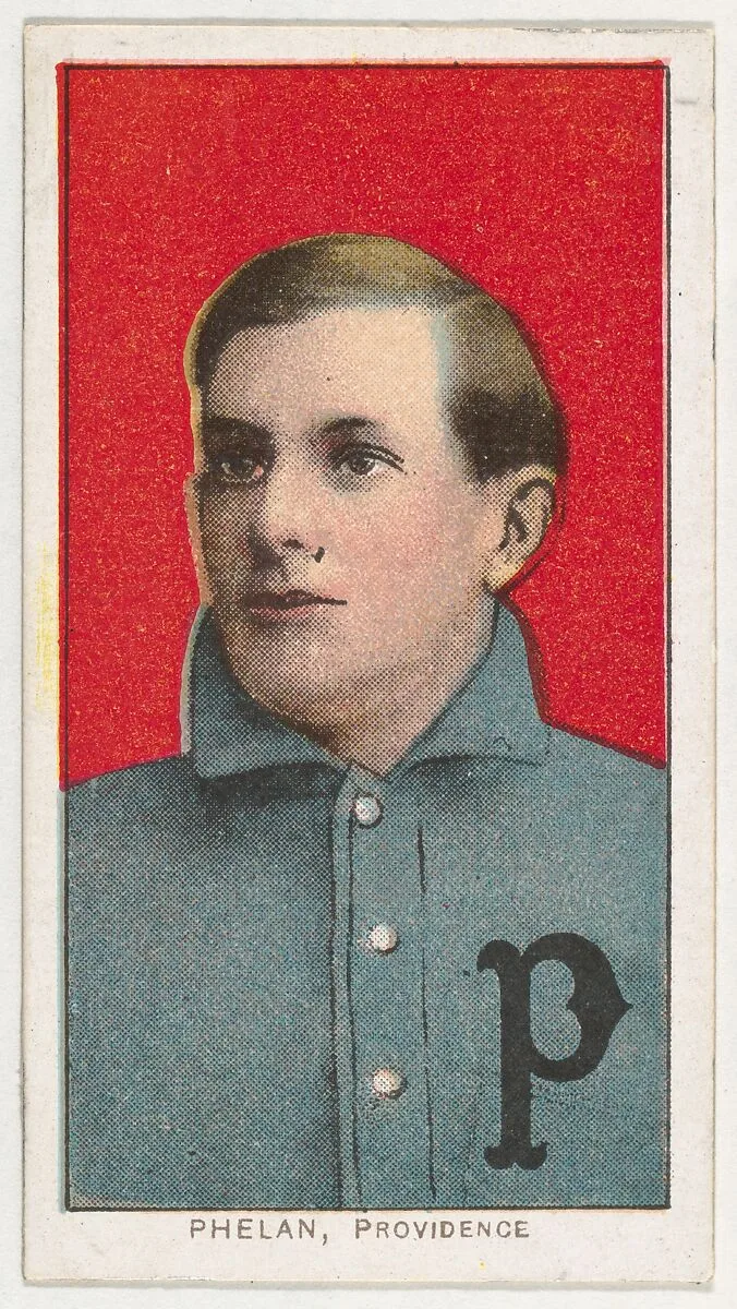 Phelan, Providence, Eastern League, from the White Border series (T206) for the American Tobacco Company — American Tobacco Company