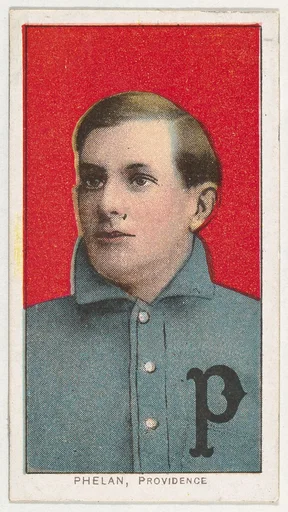 Phelan, Providence, Eastern League, from the White Border series (T206) for the American Tobacco Company
