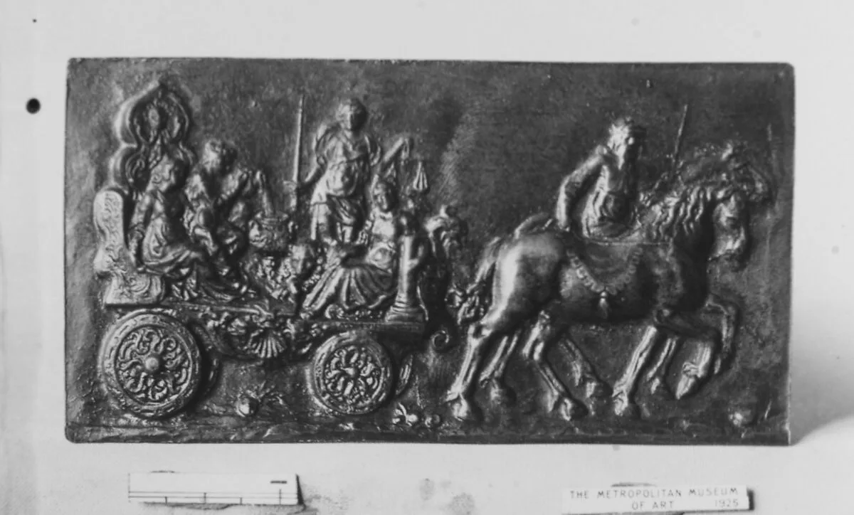 The Triumph of the Cardinal Virtues: Temperance, Prudence, Fortitude and Justice (one of a series) — Unknown